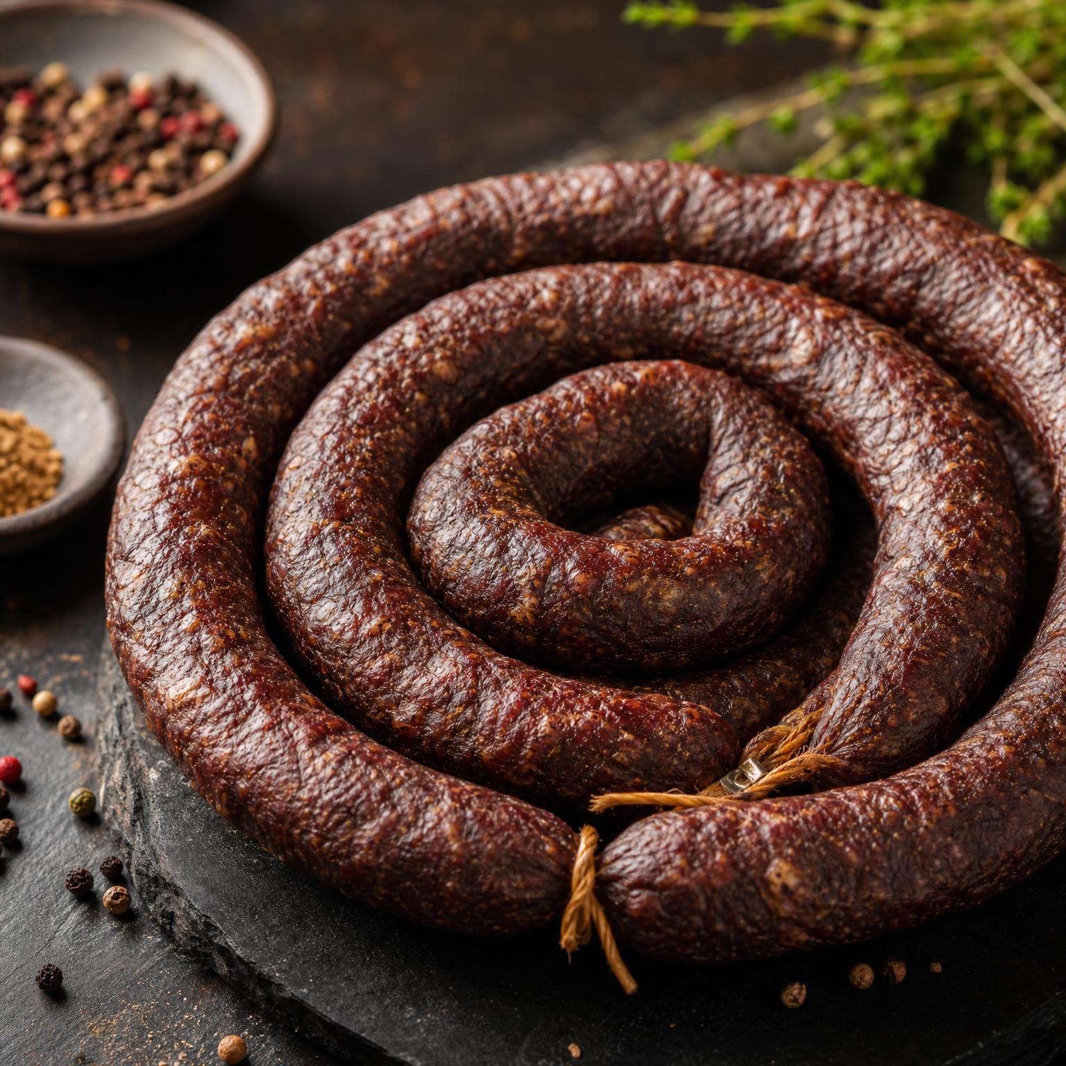 Kudu Dry Wors — South African air-dried game dry wors (dried meat snack)